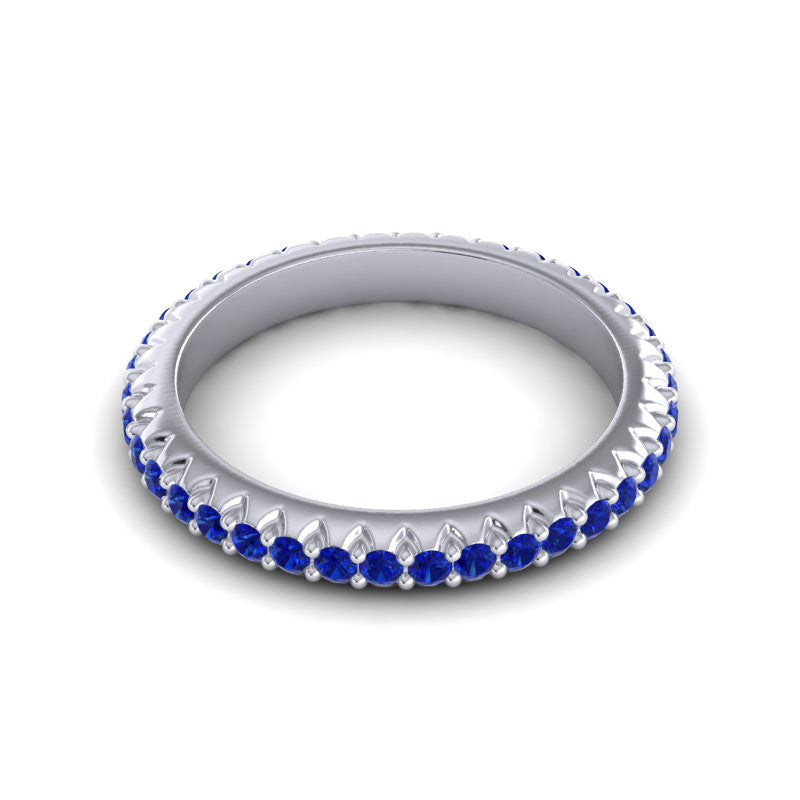 Blue Sapphire Band