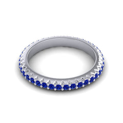 Blue Sapphire Band