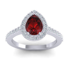 Garnet and Diamond