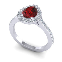Garnet and Diamond