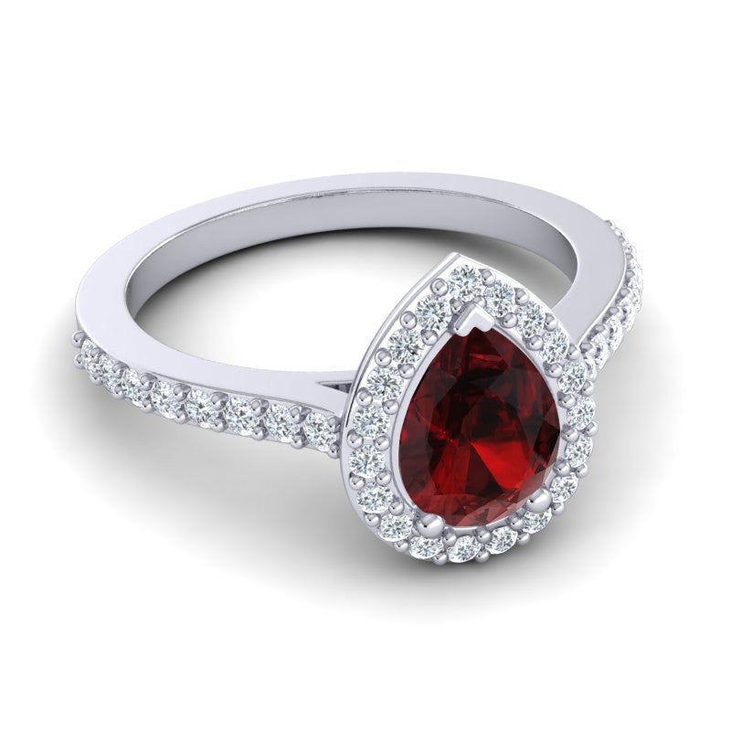 Garnet and Diamond