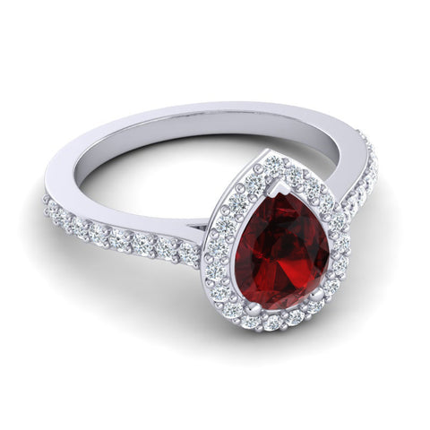 Garnet and Diamond