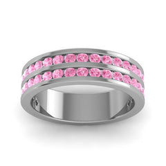 Pink Tourmaline Band