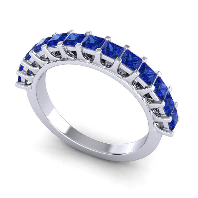 Blue Sapphire Band