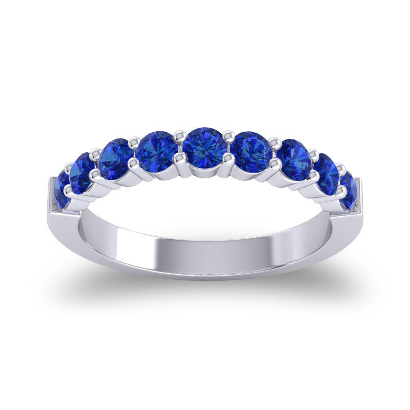 Blue Sapphire Band