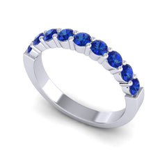 Blue Sapphire Band
