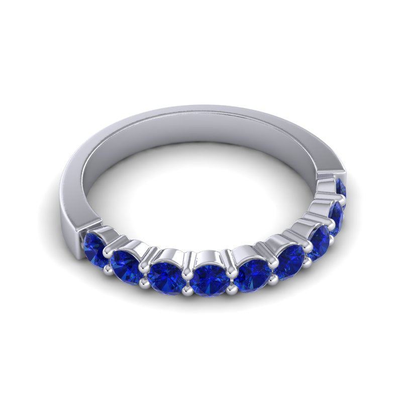 Blue Sapphire Band