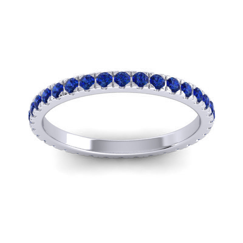 Blue Sapphire Band