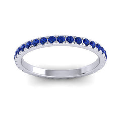 Blue Sapphire Band