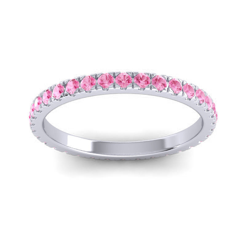 Pink Tourmaline Band