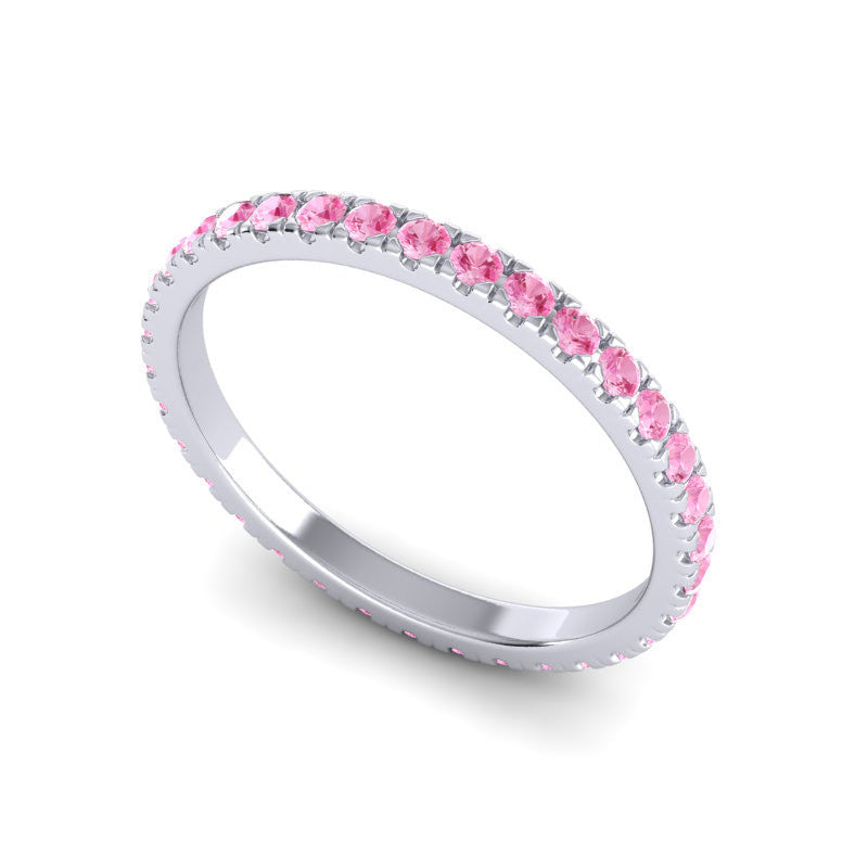 Pink Tourmaline Band
