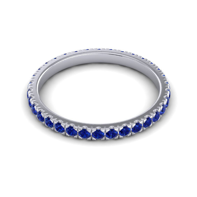Blue Sapphire Band