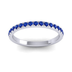 Blue Sapphire Band