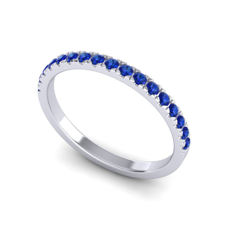 Blue Sapphire Band
