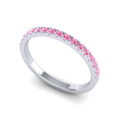 Pink Tourmaline Band