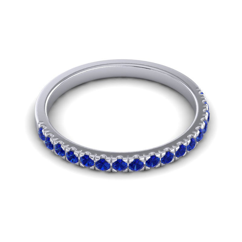 Blue Sapphire Band