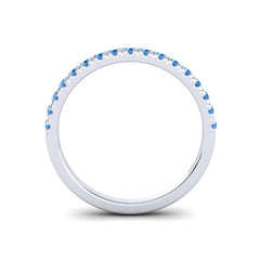 Swiss Blue Topaz Band