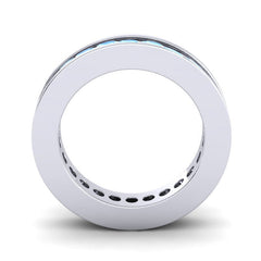 Swiss Blue Topaz Band