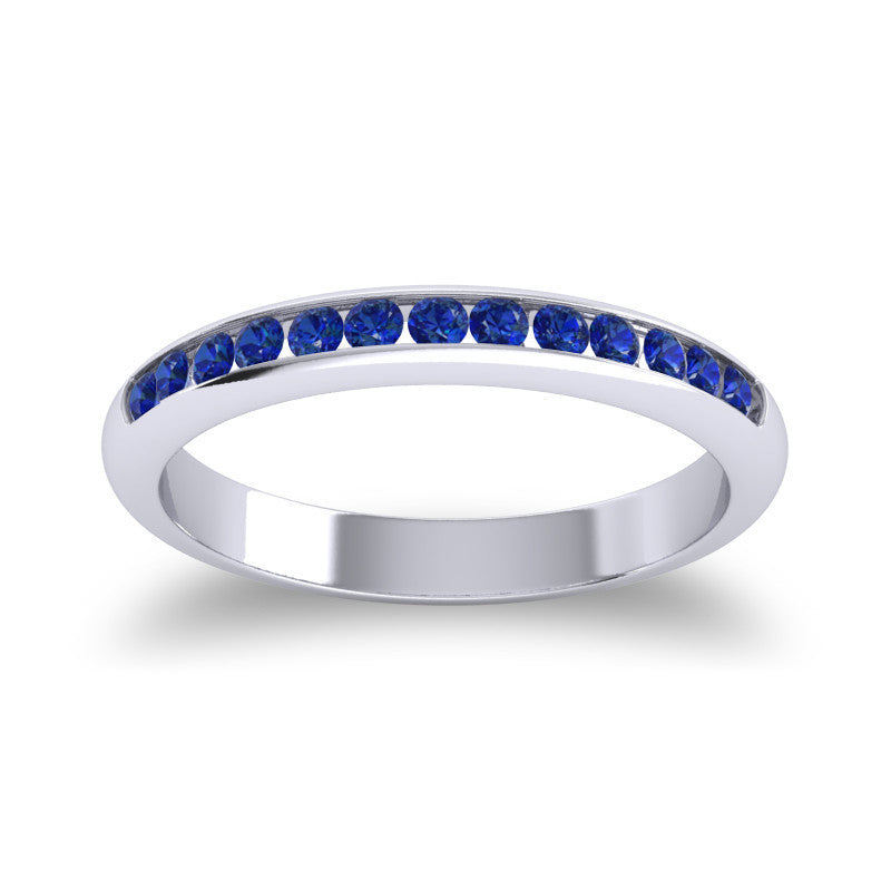 Blue Sapphire Band