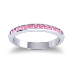 Pink Tourmaline Band