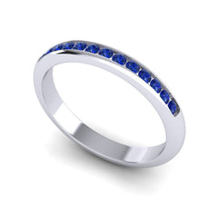 Blue Sapphire Band