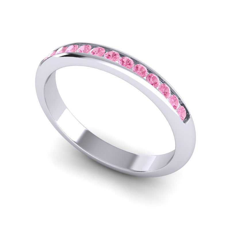 Pink Tourmaline Band