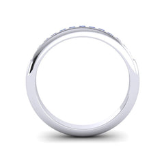Sapphire Streamlined Band