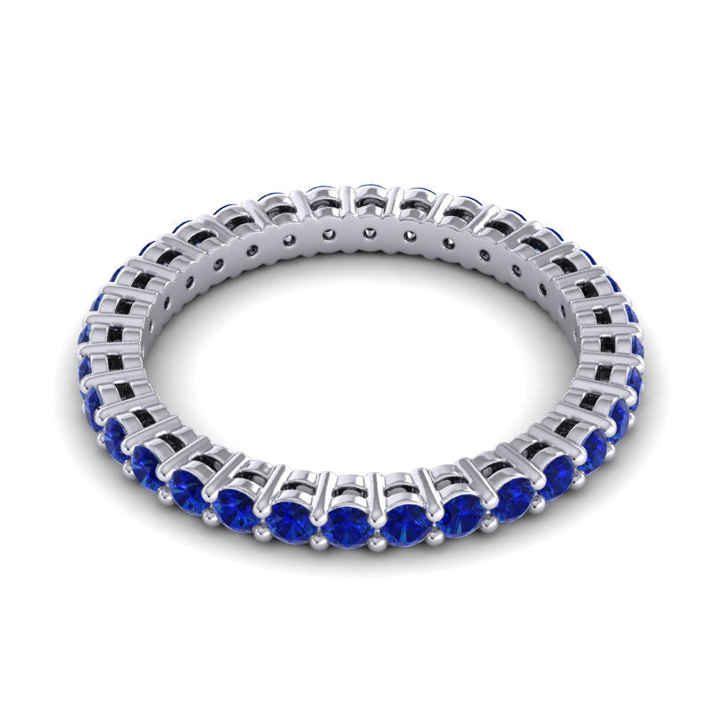 Blue Sapphire Band