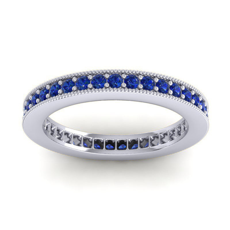 Blue Sapphire Band