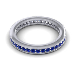 Blue Sapphire Band