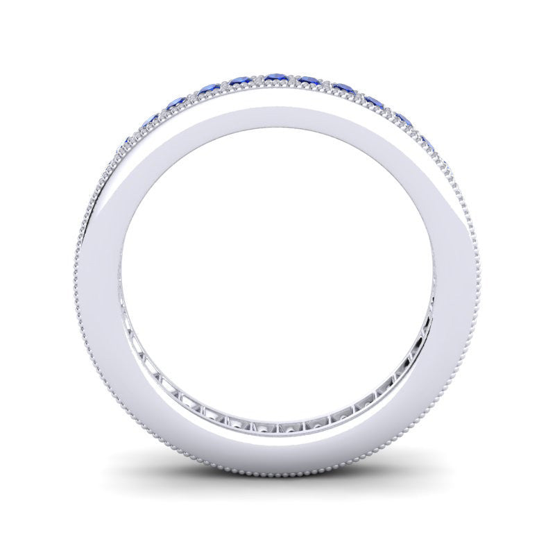 Blue Sapphire Band