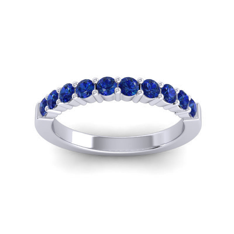 Blue Sapphire Band