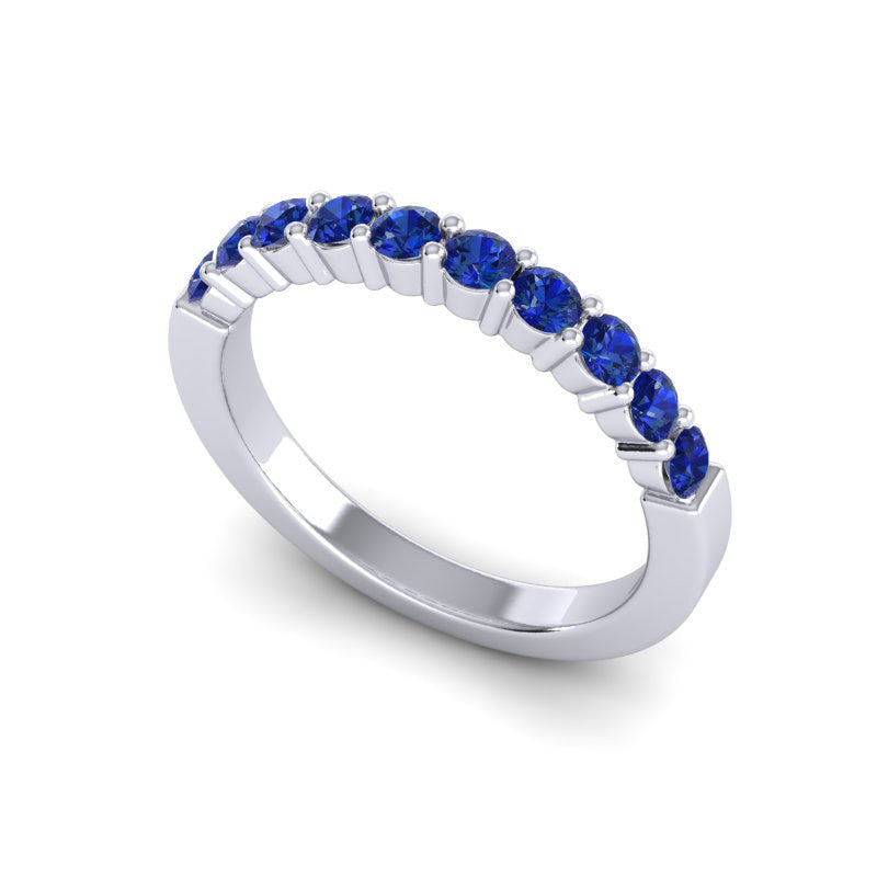 Blue Sapphire Band