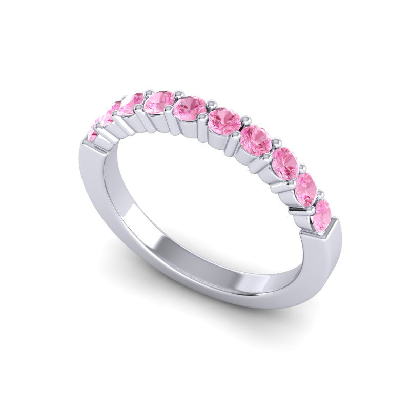 Pink Tourmaline Band