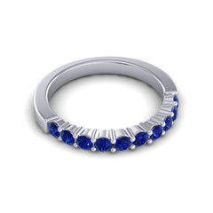 Blue Sapphire Band