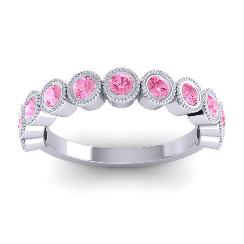 Pink Tourmaline Band