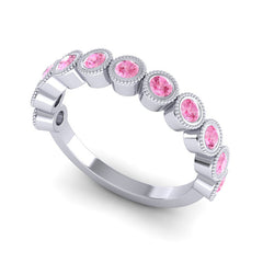 Pink Tourmaline Band