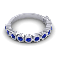Blue Sapphire Band