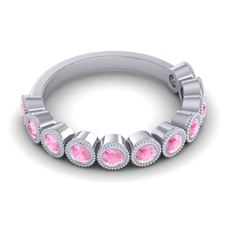 Pink Tourmaline Band