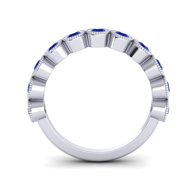 Blue Sapphire Band