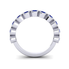 Blue Sapphire Band