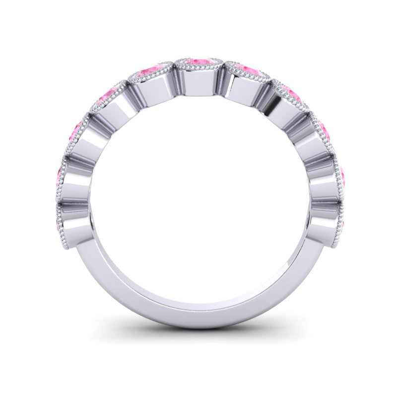 Pink Tourmaline Band