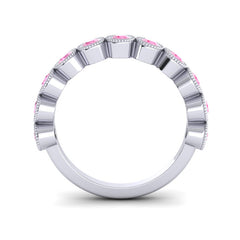 Pink Tourmaline Band