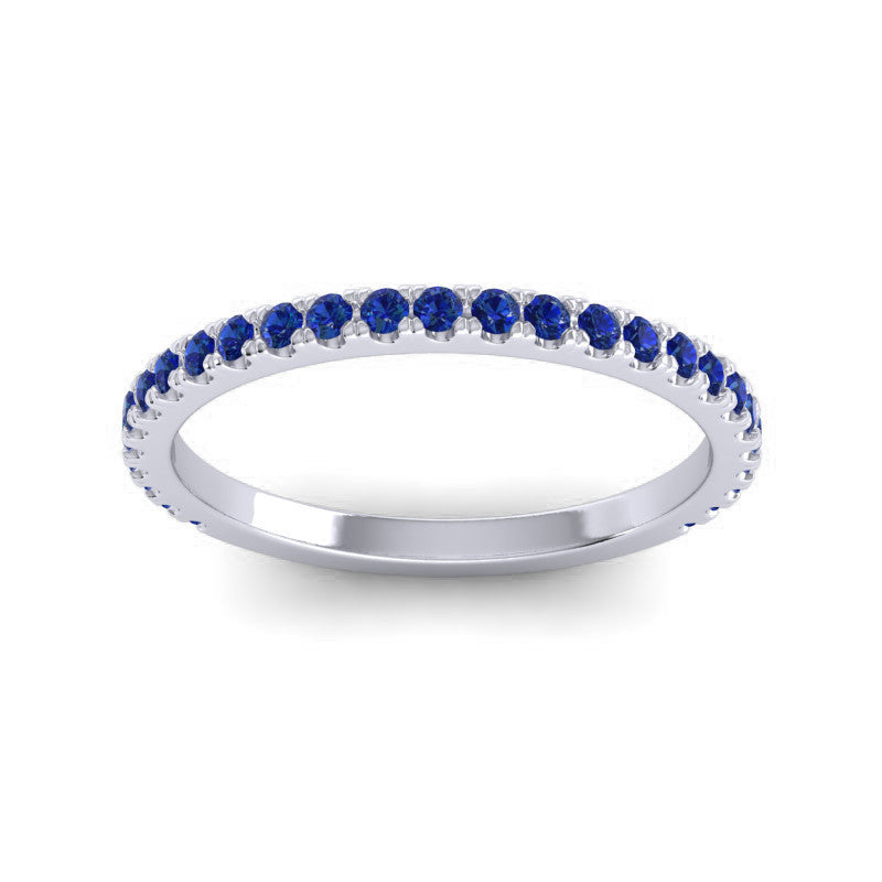 Blue Sapphire Band