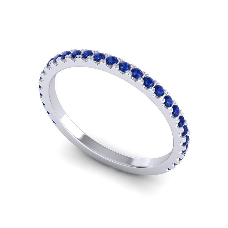 Blue Sapphire Band