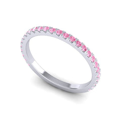 Pink Tourmaline Band