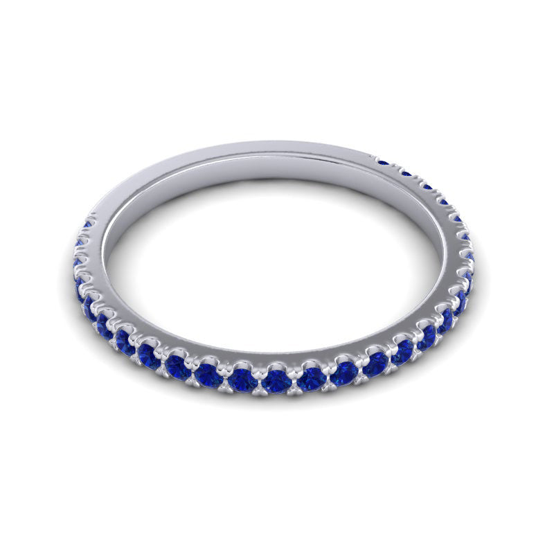 Blue Sapphire Band