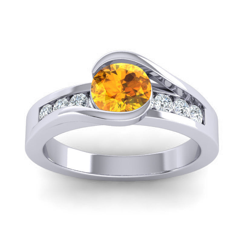 Citrine and Diamond