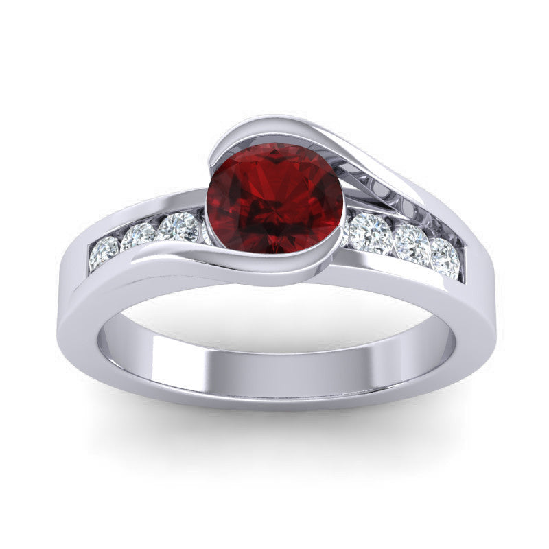 Garnet and Diamond