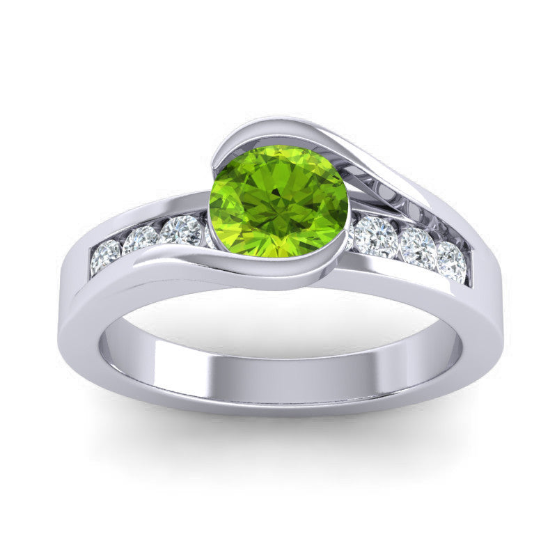 Peridot and Diamond